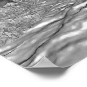 Winter Buck B/W Poster (Hoek)