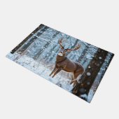 Winter Buck Doormat Deurmat (Schuin)