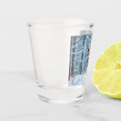 Winter Buck Shot Glass Glas (Links)