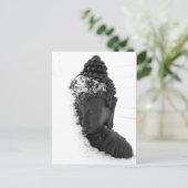Winter Buddha Briefkaart (Staand voorkant)