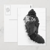 Winter Buddha Briefkaart (Voorkant / Achterkant)