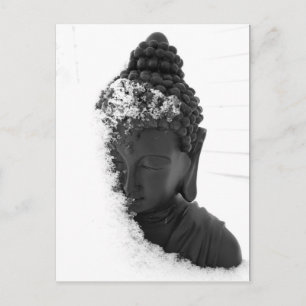 Winter Buddha Briefkaart