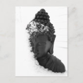 Winter Buddha Briefkaart (Voorkant)