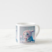Winter Bunny Espresso Mok (Voorkant rechts)