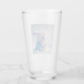 Winter Bunny Glass Tumbler (Achterkant)