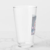 Winter Bunny Glass Tumbler (Rechts)