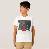 Winter Bunny Hoppy Feestdagen T-Shirt (Voorkant volledig)