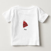Winter Bunny Hoppy Feestdagen T-Shirt (Achterkant)