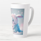 Winter Bunny Latte Mok (Rechterhoek)