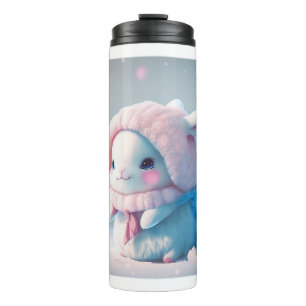 Winter Bunny Thermal Tumbler Thermosbeker