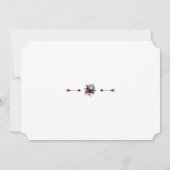 Winter Burgundy Bloemstuk Dennenhouten Lijst Bruil Kaart (Achterkant)