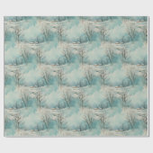 Winter Cabin Cadeaupapier (Vlak)