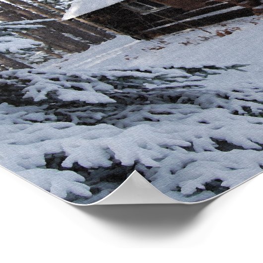 Winter Cabin Poster (Hoek)