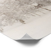 Winter Cabin Poster (Hoek)