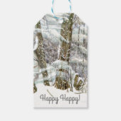 Winter Cadeaulabel (Voorkant)