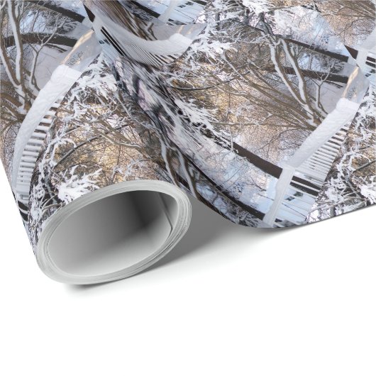 Winter Cadeaupapier (Rol Hoek)