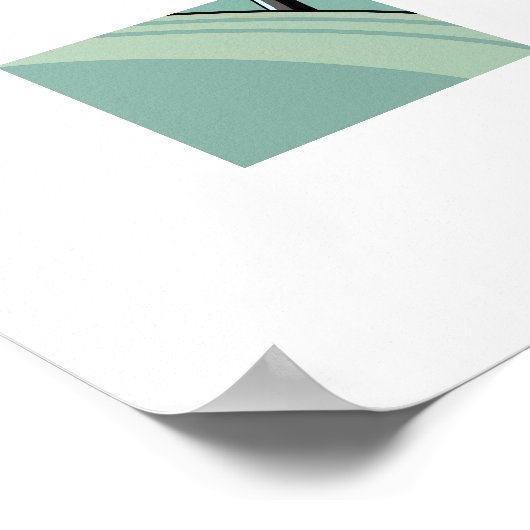 Winter Calm – Minimal Seasonal Poster by Sklines (Hoek)