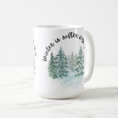 Winter Calm Mug — Cold Days by Magy Soulhart Koffiemok (Voorkant rechts)