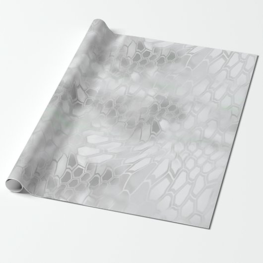 "WINTER CAMO" CADEAUPAPIER (Uitgerold)