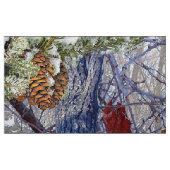 Winter Camo Camouflage schilderij Stof (Fat Quarter)
