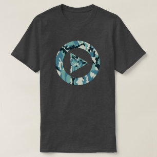 Winter Camo Pattern T-shirt