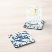 Winter Camouflage Bier Onderzetter (Rechterzijde)