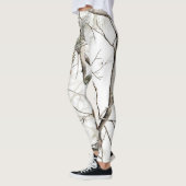 Winter Camouflage-bomen Leggings verlaten (Links)