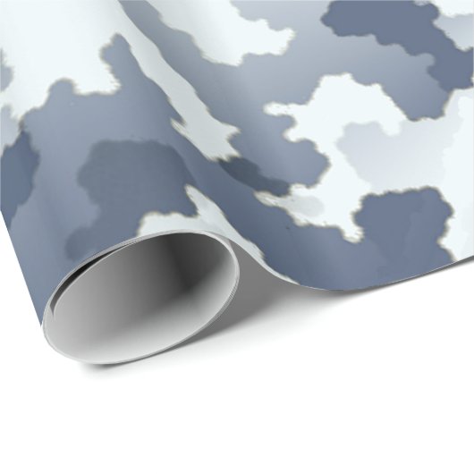Winter Camouflage Cadeaupapier (Rol Hoek)
