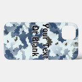 Winter Camouflage Case-Mate iPhone Case (Achterkant (horizontaal))