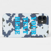 Winter Camouflage Case-Mate iPhone Case (Achterkant (horizontaal))