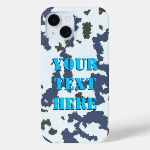 Winter Camouflage iPhone 15 Case