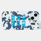 Winter Camouflage Case-Mate iPhone Case (Achterkant (horizontaal))