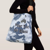 Winter Camouflage Crossbody Tas (Dichtbij)