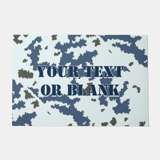 Winter Camouflage Deurmat (Voorkant)