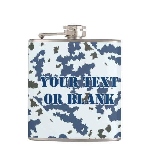 Winter Camouflage Heupfles (Voorkant)