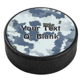Winter Camouflage Hockey Puck (3/4)