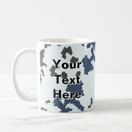 Winter Camouflage Koffiemok (Links)