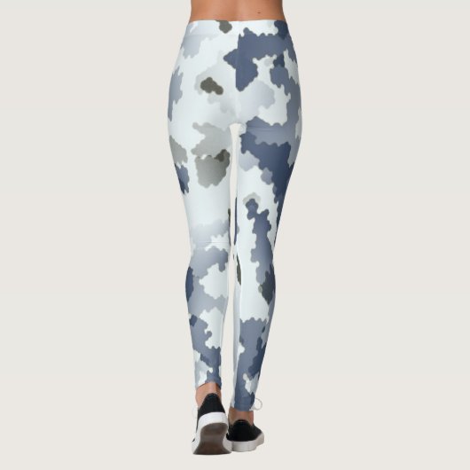Winter Camouflage Leggings (Achterkant)
