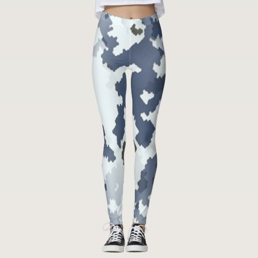 Winter Camouflage Leggings (Voorkant)