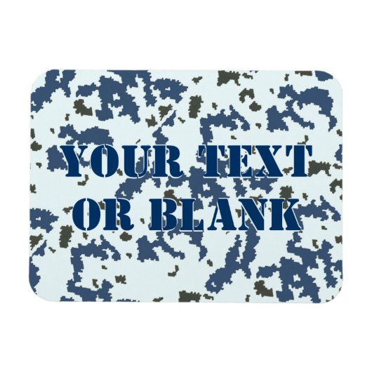 Winter Camouflage Magneet (Horizontaal)