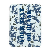 Winter Camouflage Magneet (Verticaal)