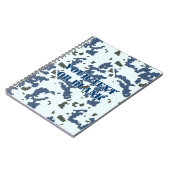 Winter Camouflage Notitieboek (Linkerzijde)