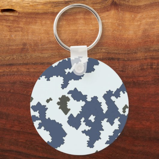 Winter Camouflage Sleutelhanger (Voorkant)