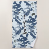 Winter Camouflage Strandlaken (Voorkant)