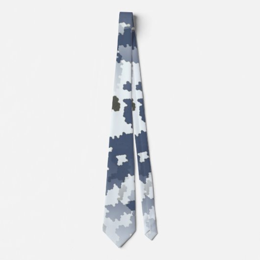 Winter Camouflage Stropdas (Voorkant)