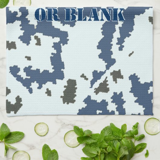 Winter Camouflage Theedoek (Gevouwen)