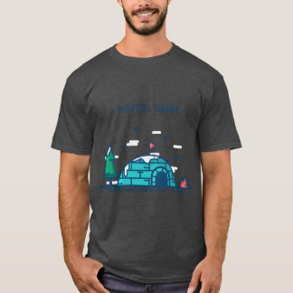 Winter Camp Iglo friend T-shirt