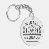Winter camp squad crew sleutelhanger (Voorkant Links)