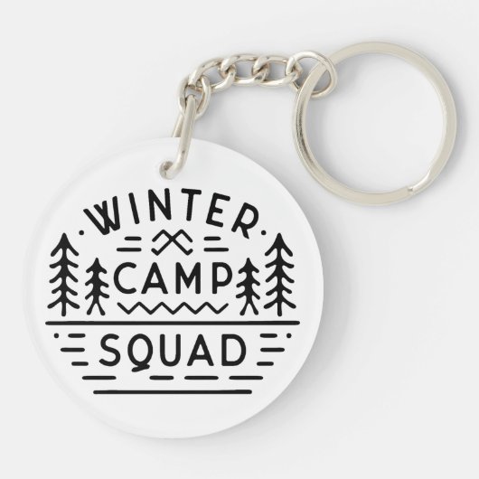 Winter camp squad crew sleutelhanger (Achterkant)