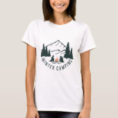 Winter Camping T-shirt (Voorkant)